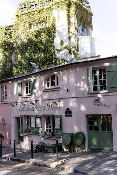 Montmartre En Rez-De-Jardin Lägenhet Paris 0*,
